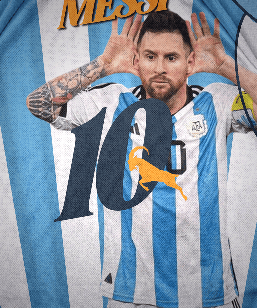 Messi " THE GOAT " Limited Edition