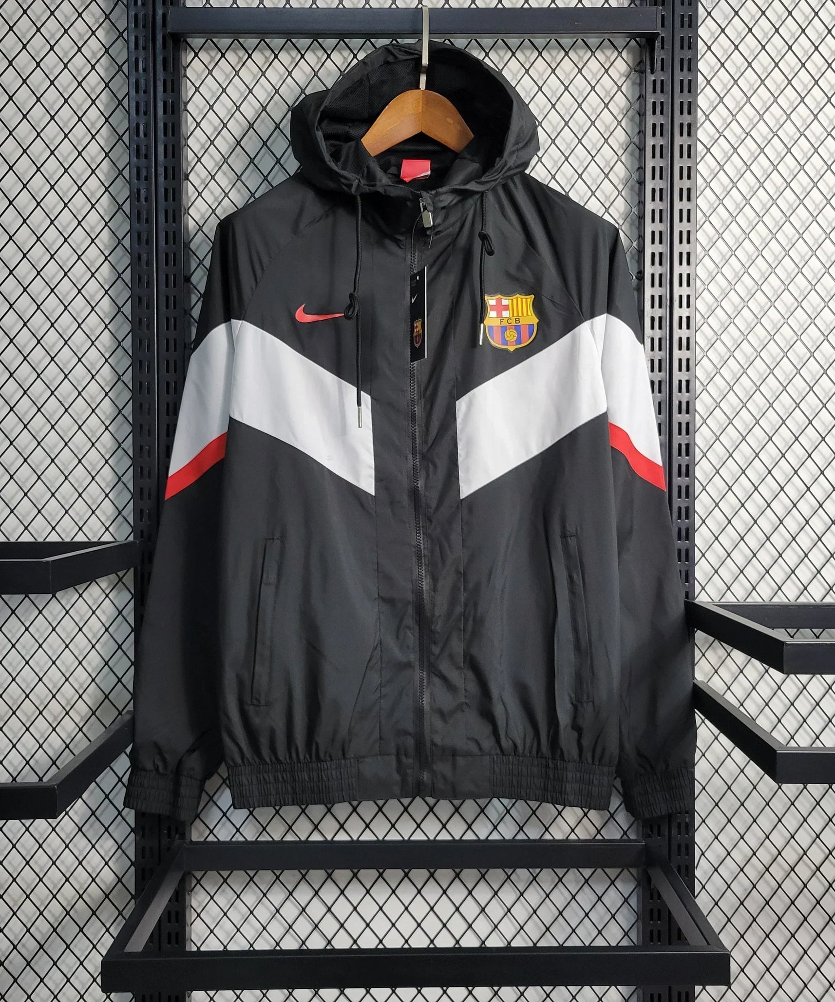 Barcelona Windjacke 23/24 - Schwarz