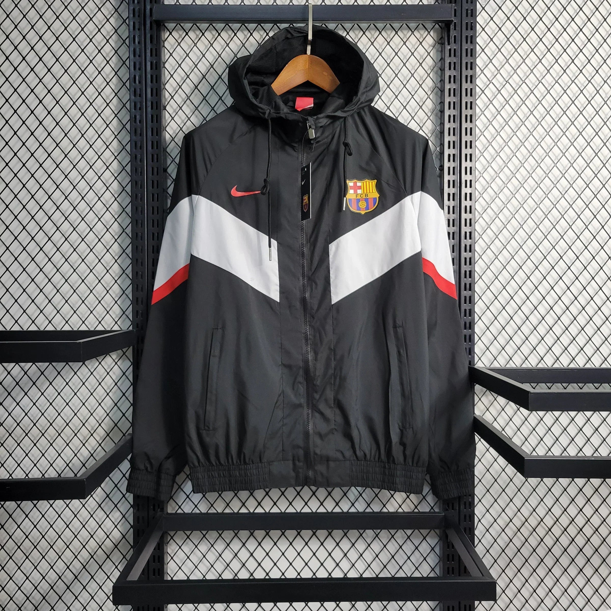 Barcelona Windjacke 23/24 - Schwarz