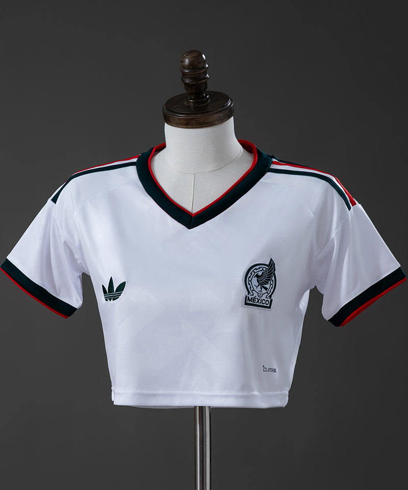 Mexico WC 26 Away Women's Crop Jersey