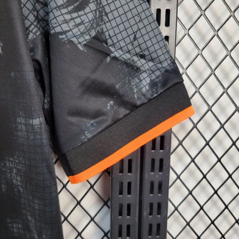Niederlande Spezialausgabe Schwarzes Trikot