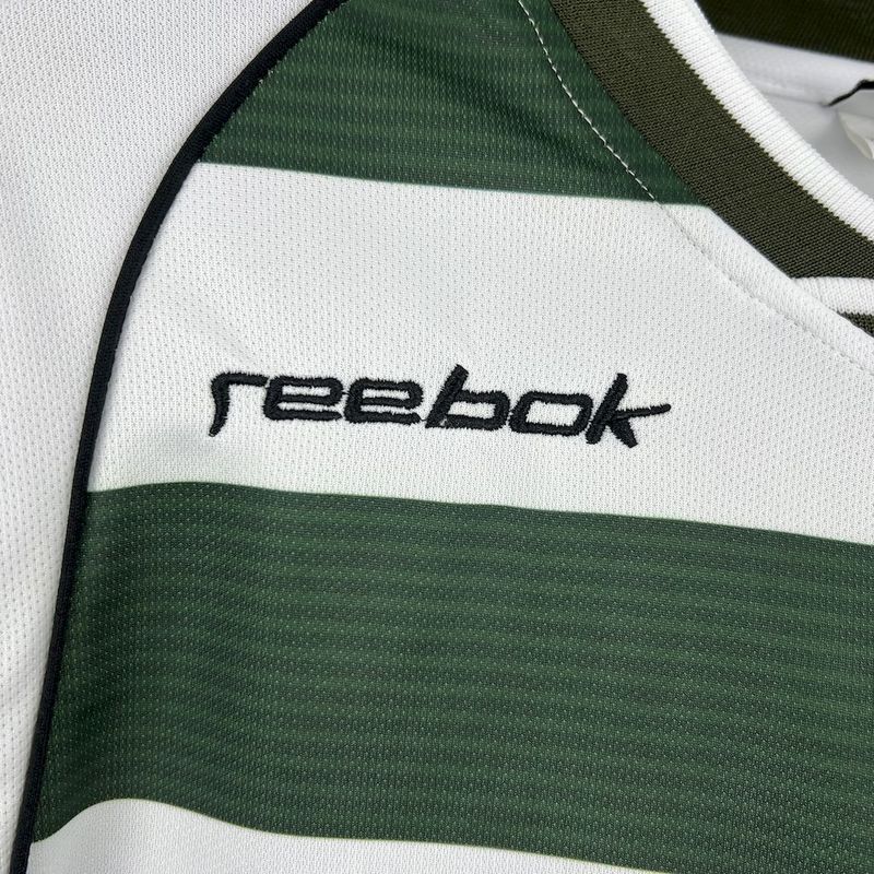 Sporting Lisbon 2001-03 Home Retro Long Sleeve