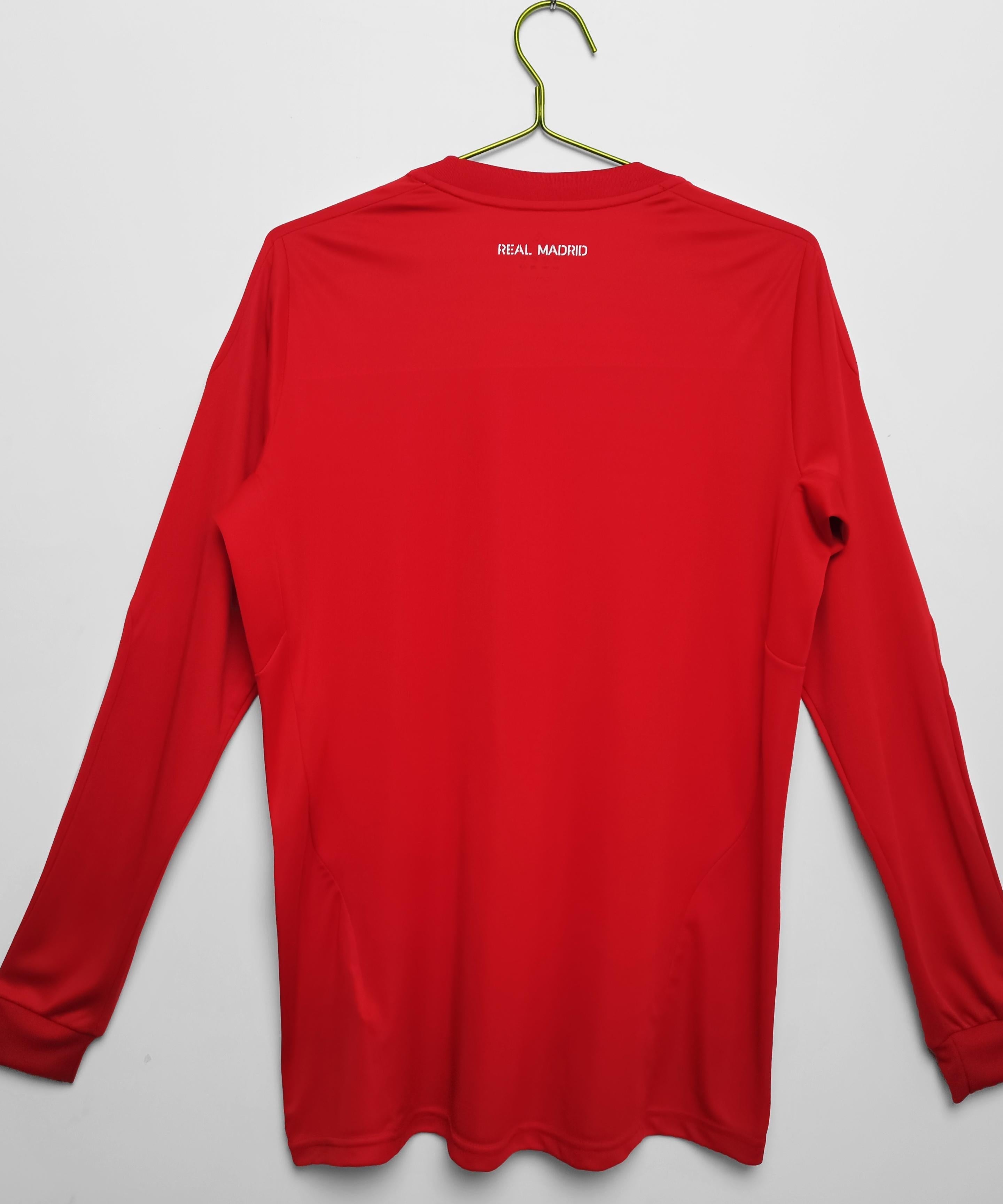 Real Madrid 2011-2012 Long Sleeve Away Kit Retro