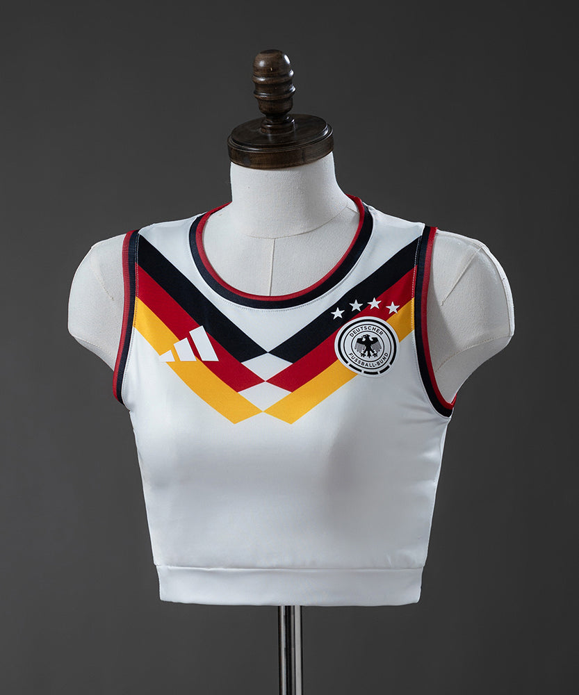 Argentina WC 26 Home Women's Sleeveless Crop Jersey