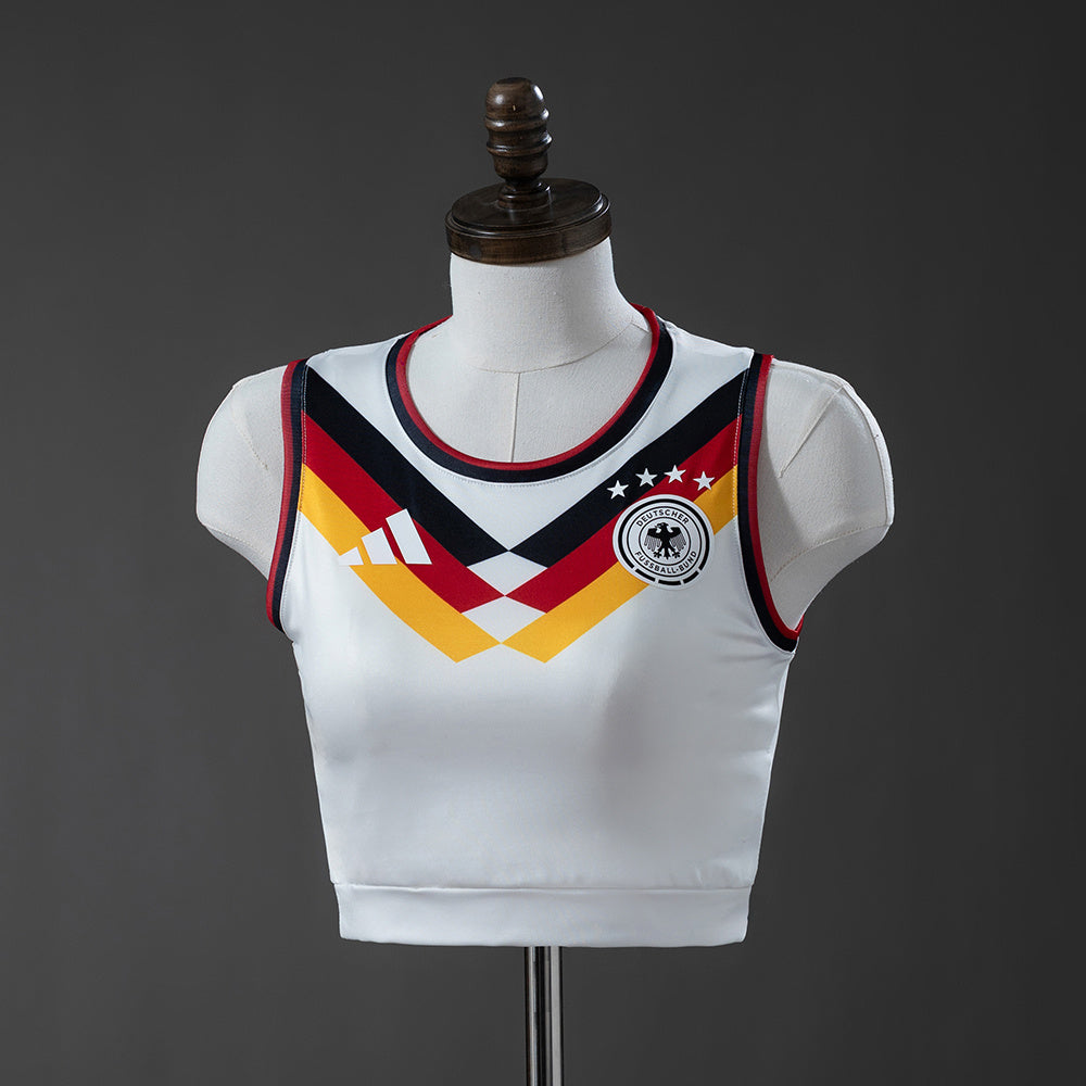 Argentina WC 26 Home Women's Sleeveless Crop Jersey