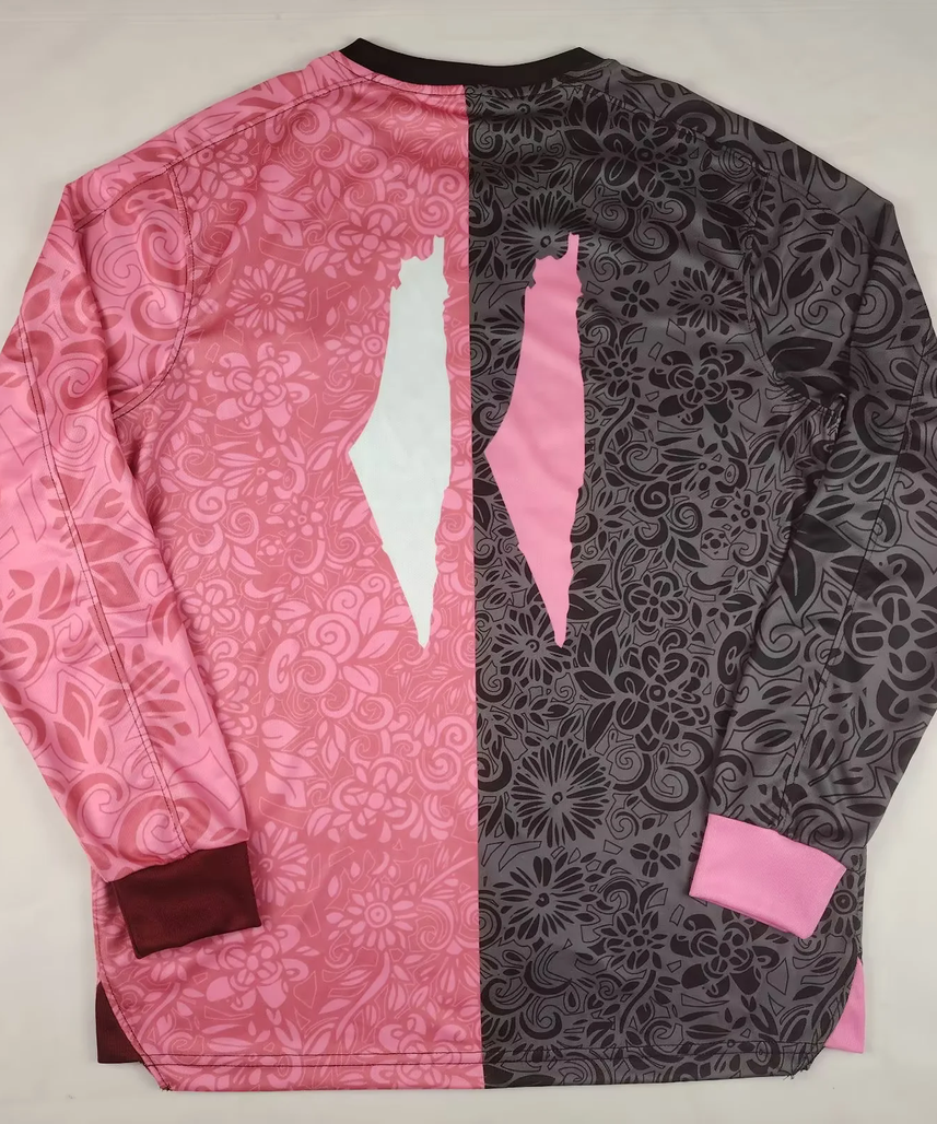 Palestine " Pink black " long sleeves