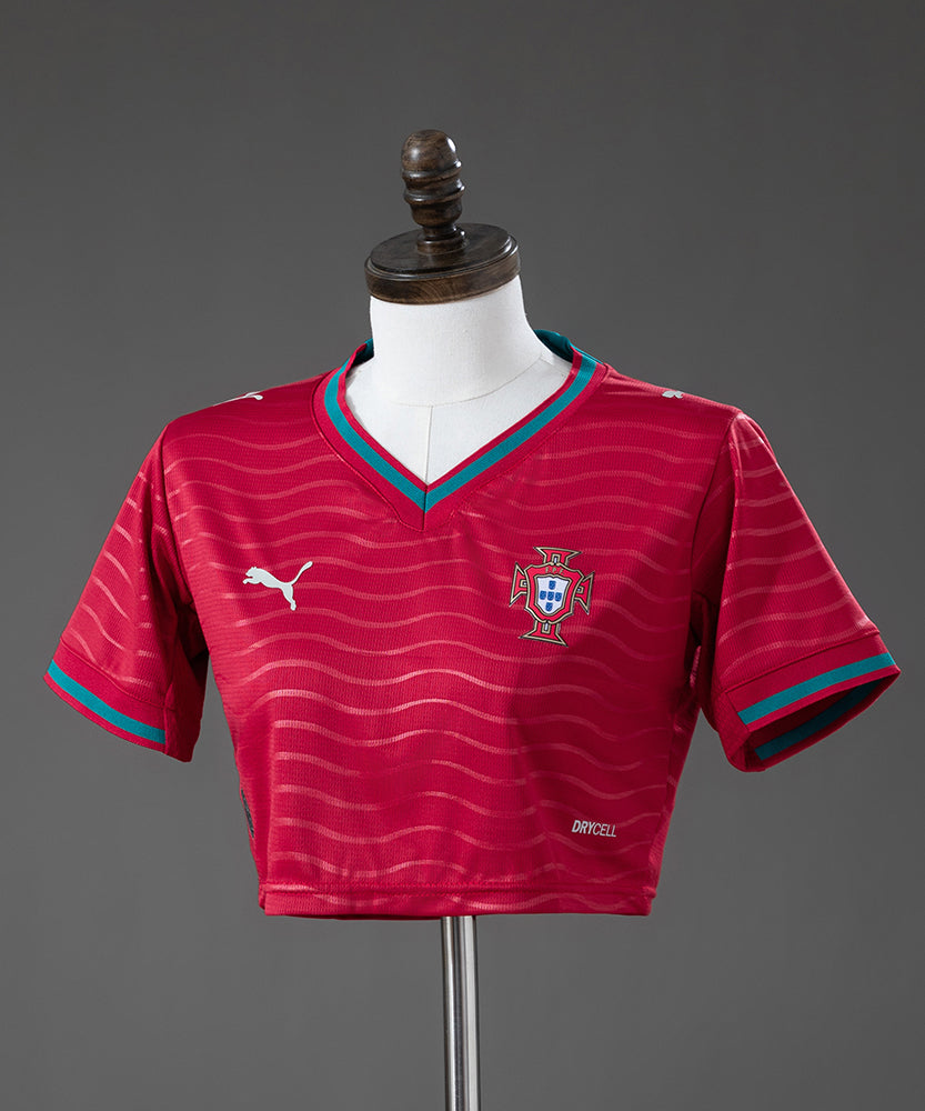 Portugal WC 26 Away Women's Crop Jersey