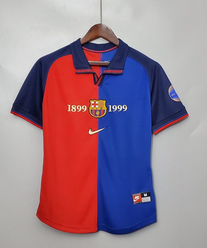 Barcelona Soccer Jersey | Barcelona 99-00 Home Retro | Malgane