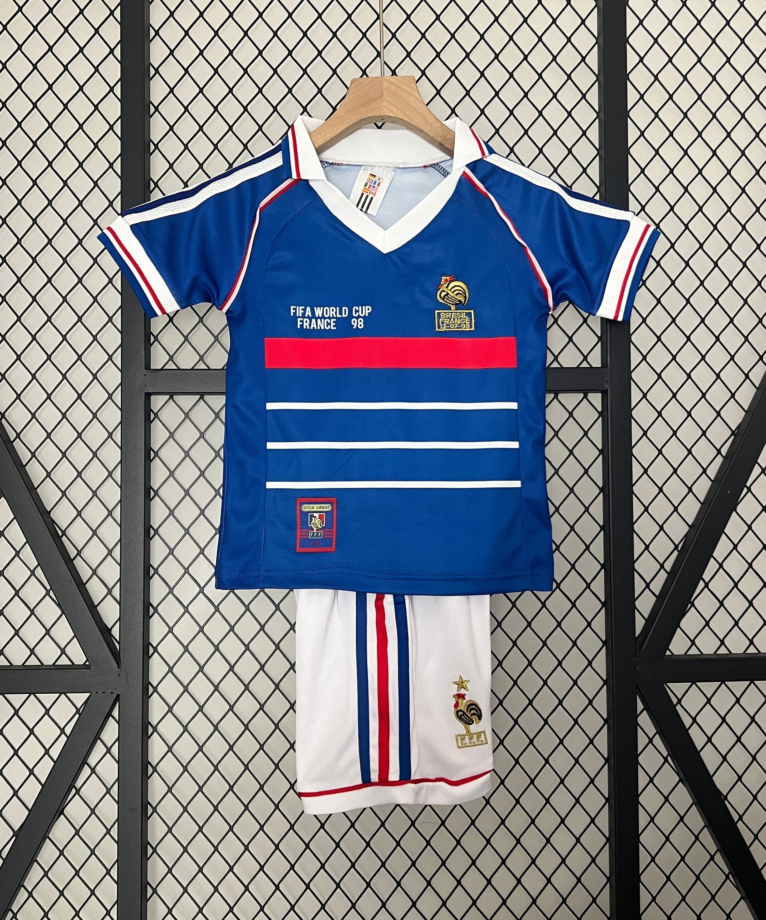 France 1998 Home Jersey Kids