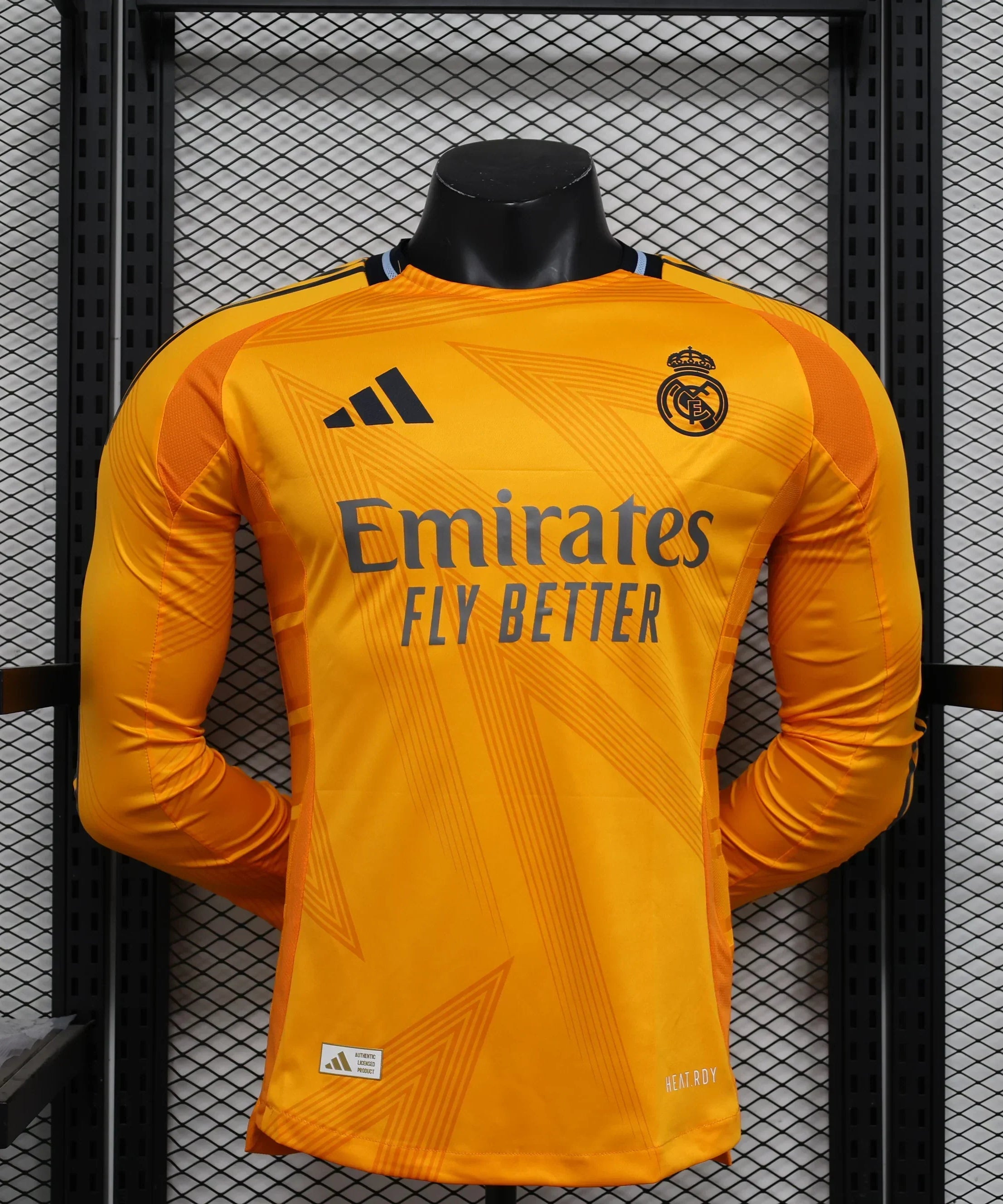 Real Madrid 2024-2025 Away Kit Long Sleeve