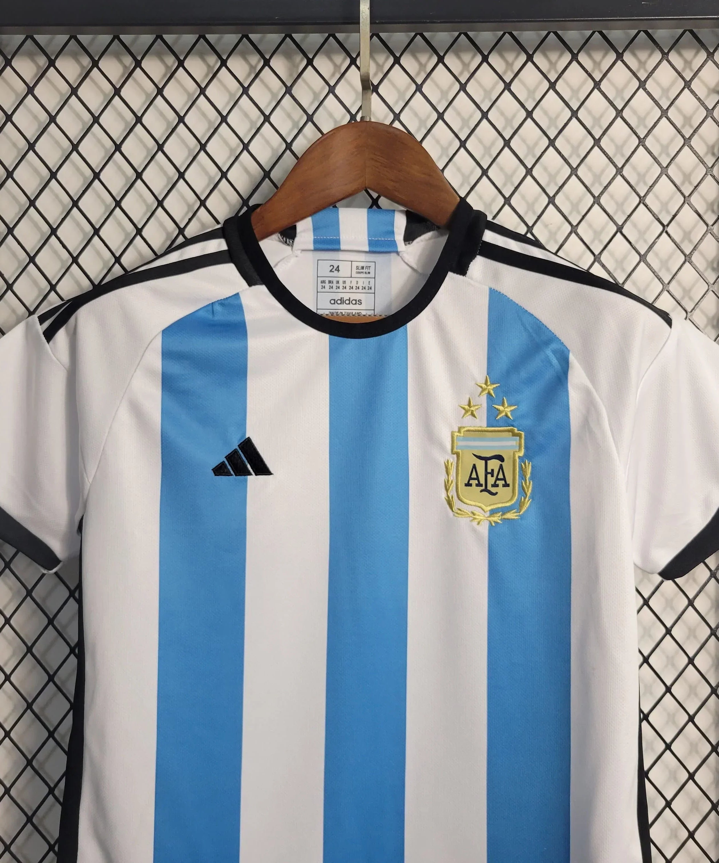 Argentina 2022 World Cup Home Jersey Kids