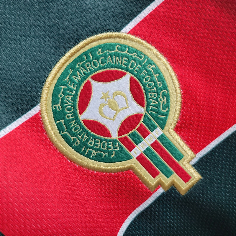 Morocco 1998 Home Retro Long Sleeve
