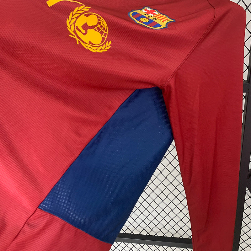 Barcelona 2008-09 Home Retro Long Sleeve