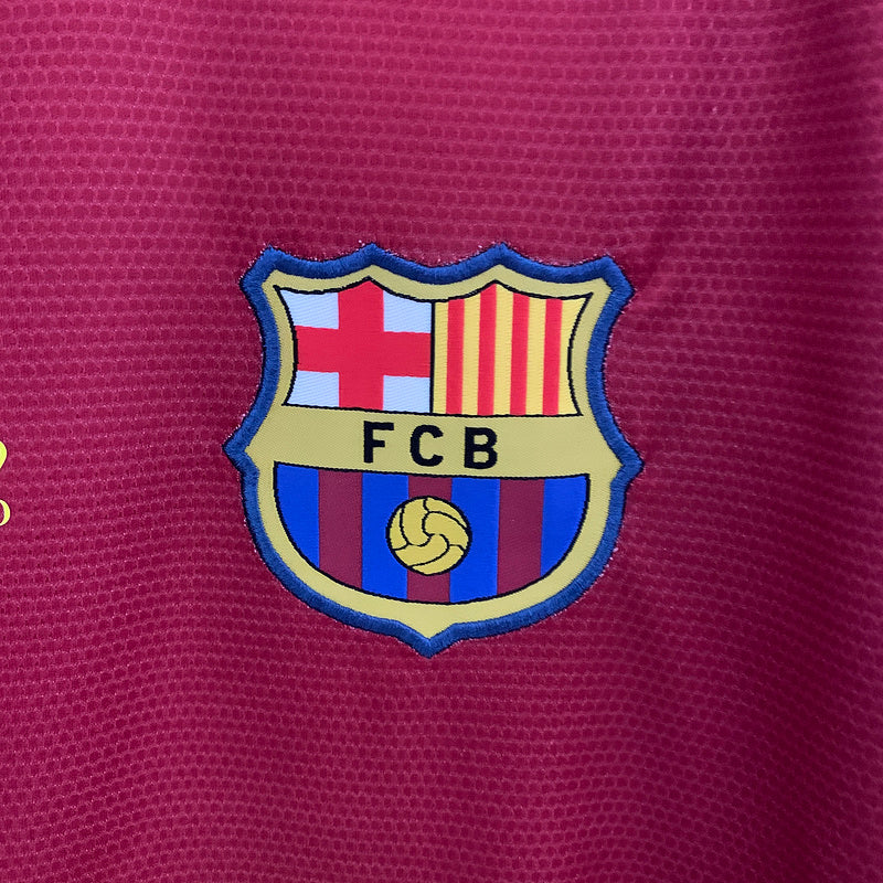 Barcelona 2008-09 Home Retro Long Sleeve