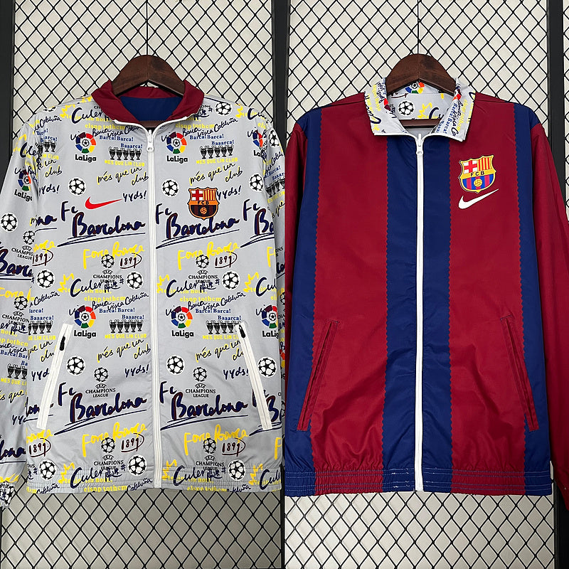 Fc Barcelona 24-25  Windbreaker Reversible