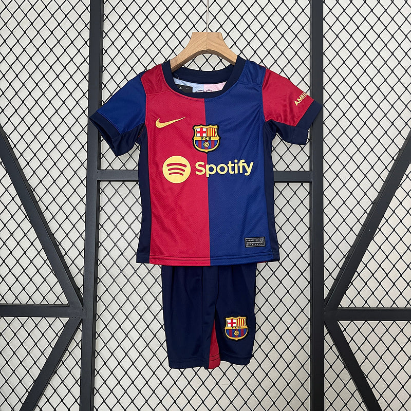 Barcelona 24-25 Heim Kindertrikot
