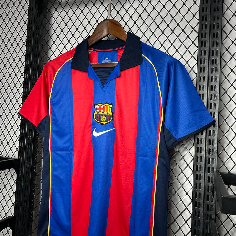 Barcelona 04-05  Home Retro Jersey