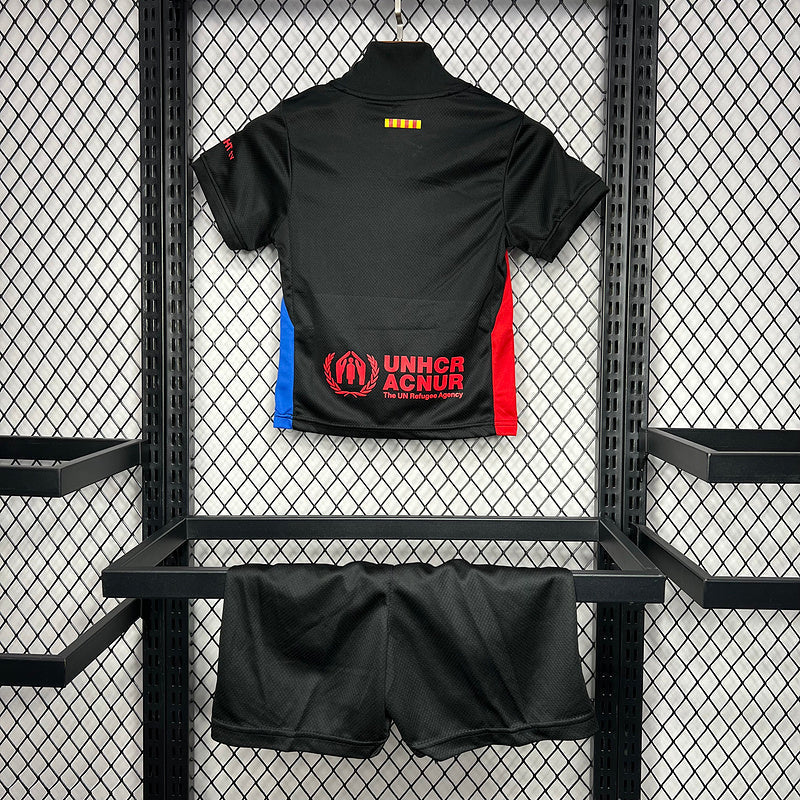 قميص برشلونة الاحتياطي للأطفال لموسم 24-25