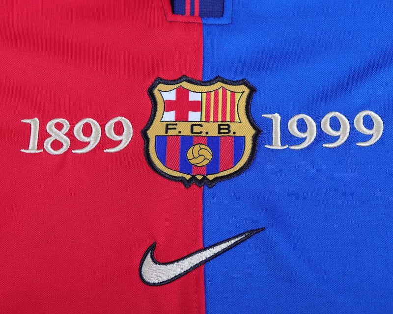 Maillot domicile enfants Barcelona 99-00 Rétro