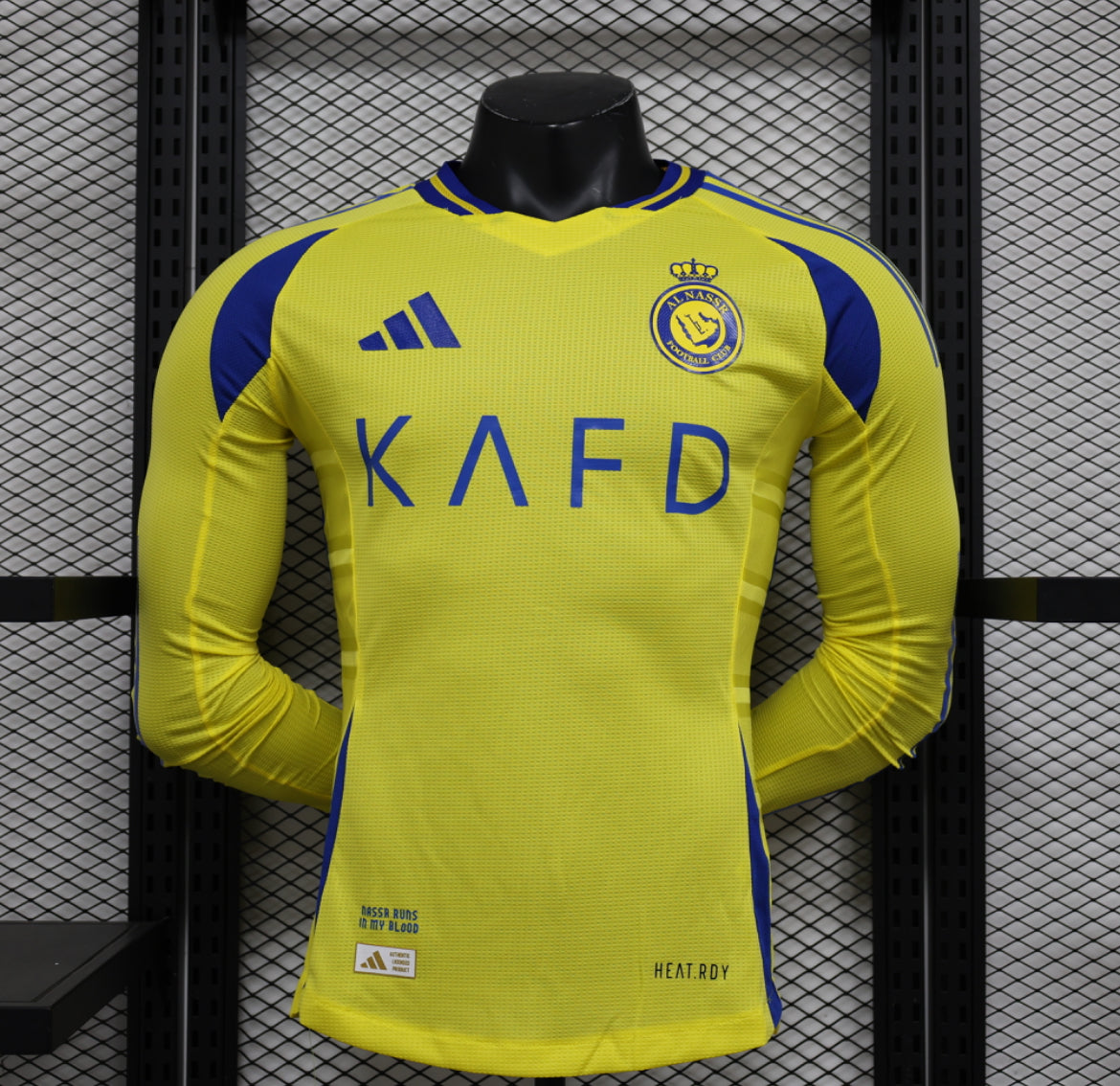 Uniforme de Local de Manga Larga Al Nassr 2024-2025