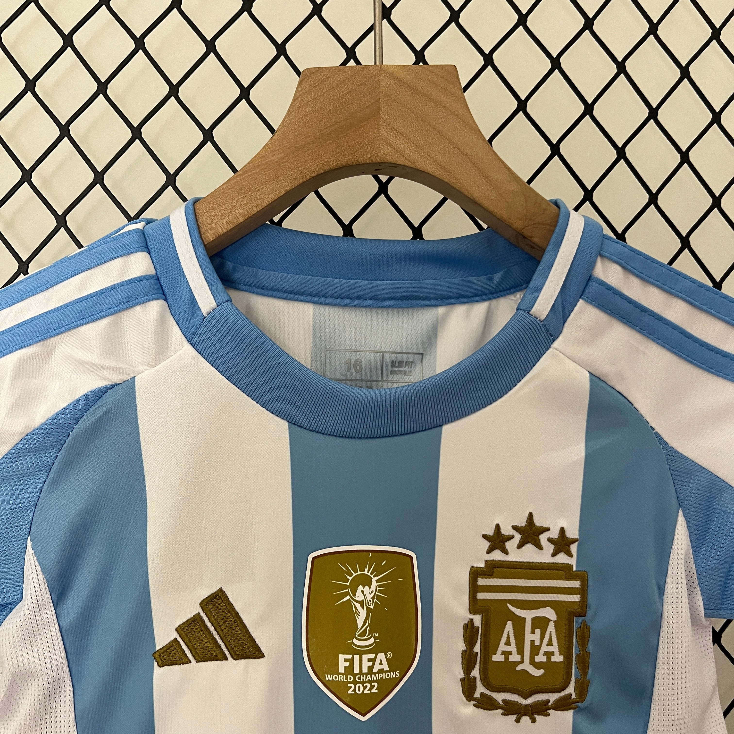 Argentinië 2024 Thuisshirt Kids
