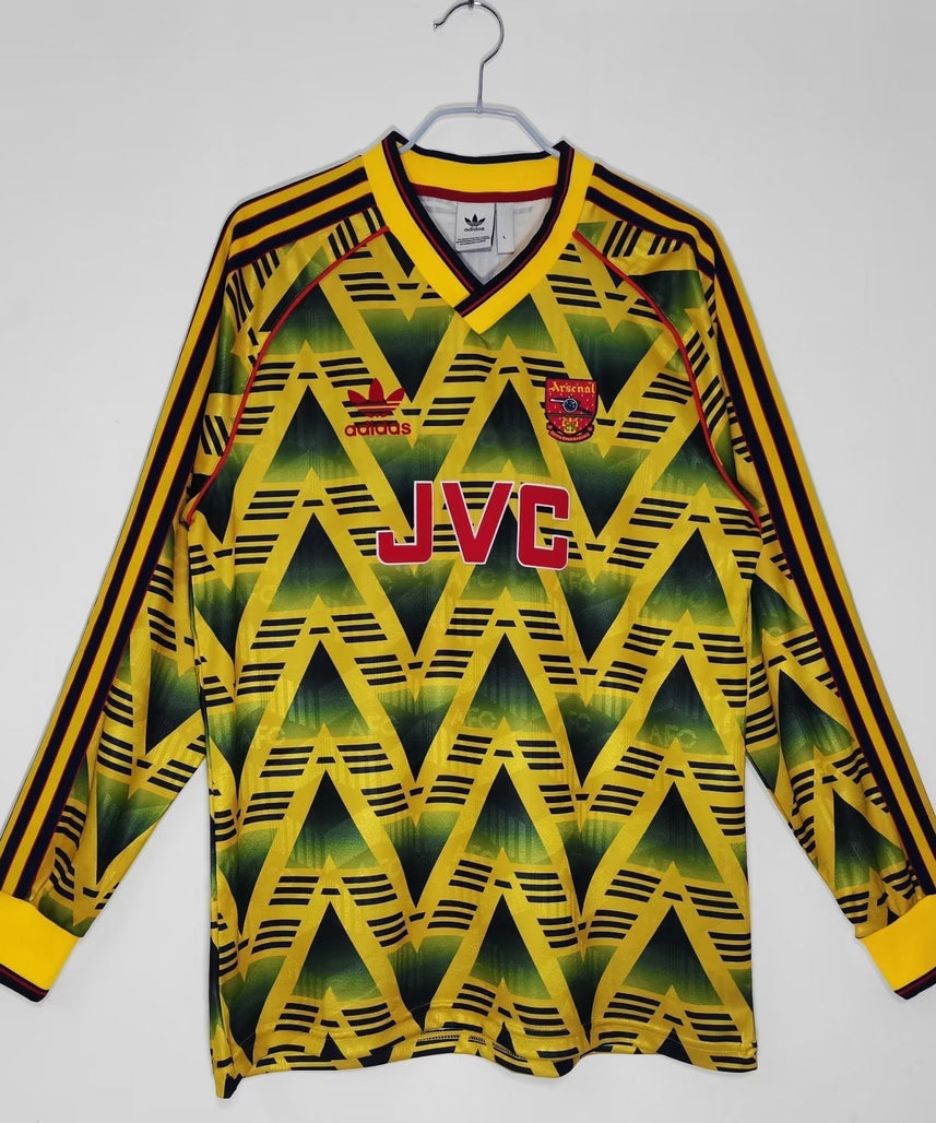 Arsenal 1991-1993 Long Sleeve Away Kit