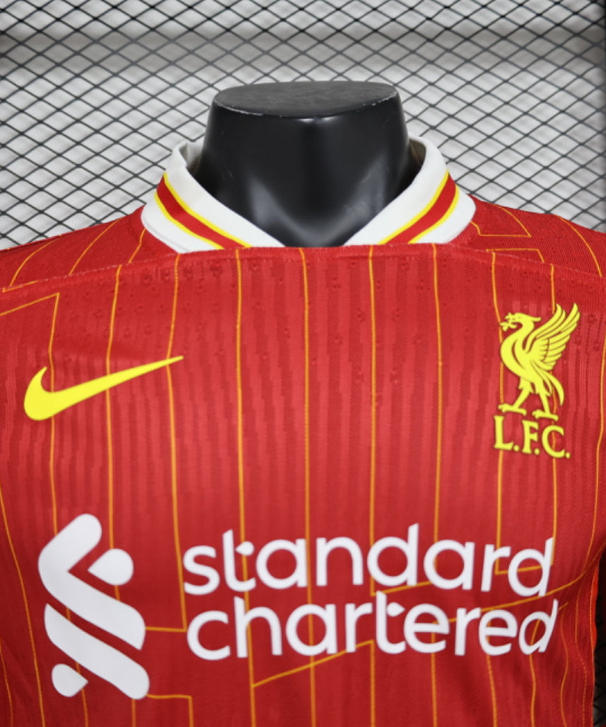 Liverpool 2024-2025 Heim-Trikot Langarm