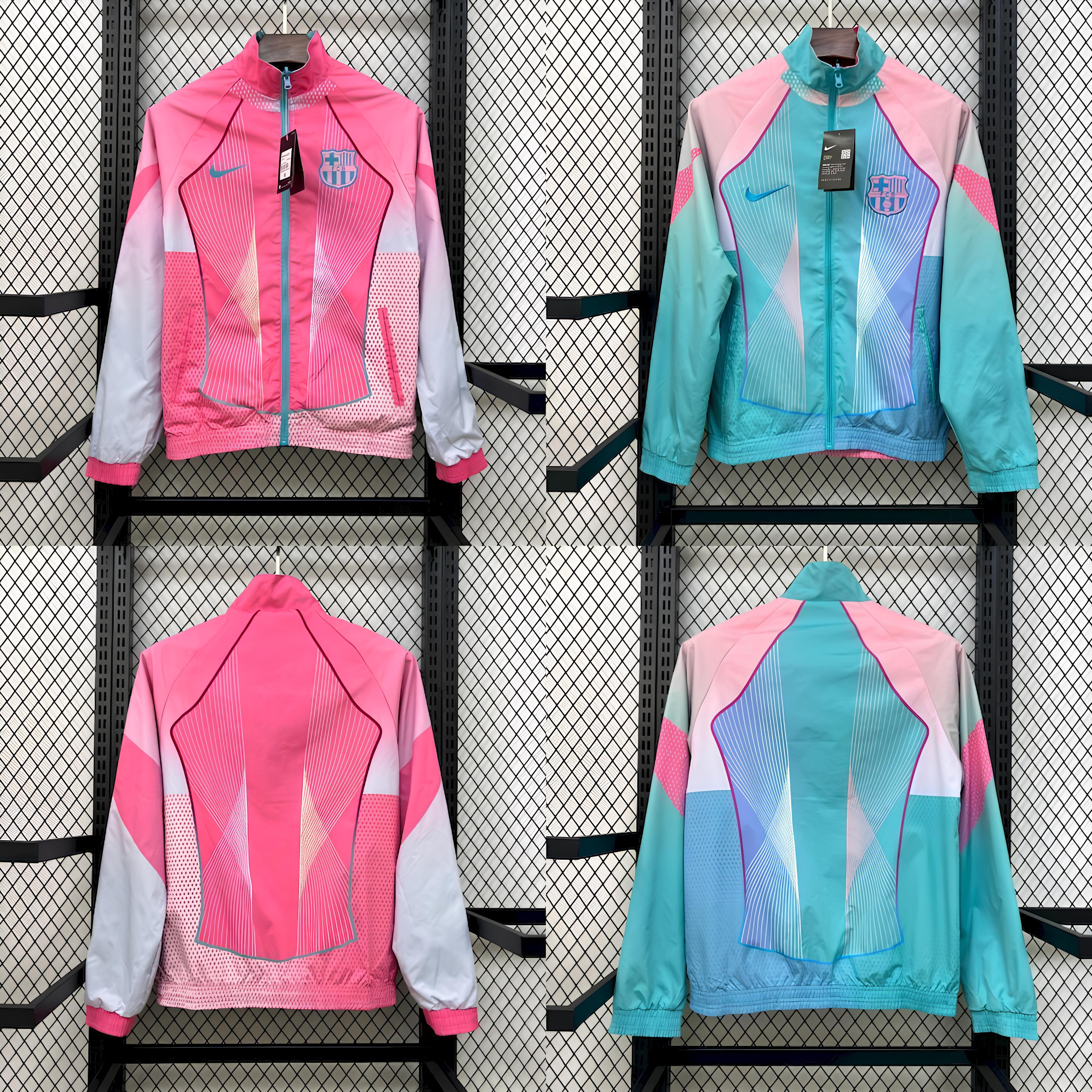 FC Barcelona 25-26 Windbreaker Wendejacke