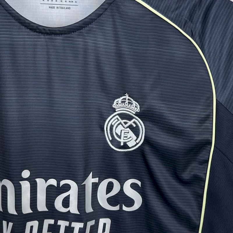Real Madrid 25-26 Away Long Sleeve Jersey