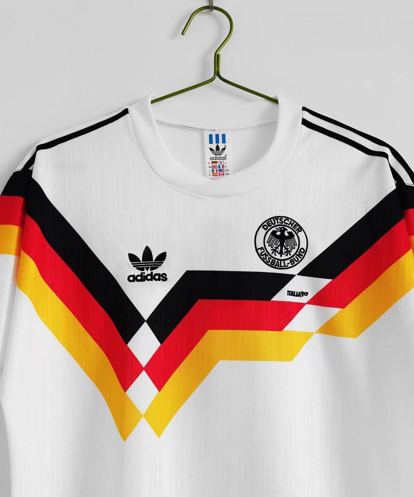 Alemanha 1990 Equipamento Retro Casa