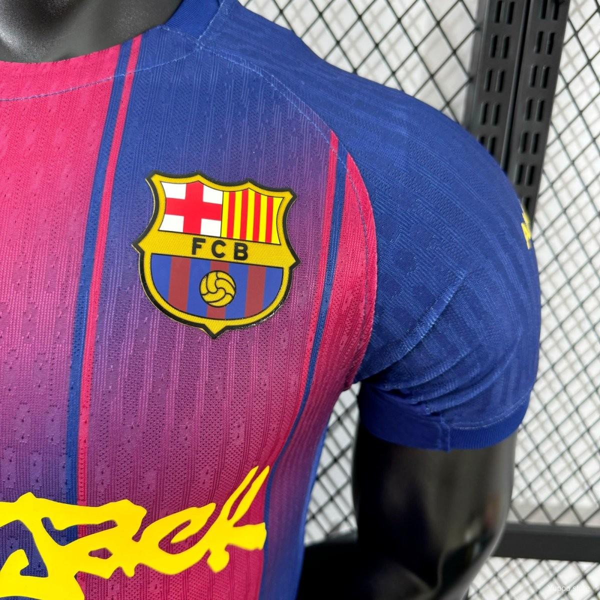 FC Barcelona x Travis Scott Heimtrikot 25/26