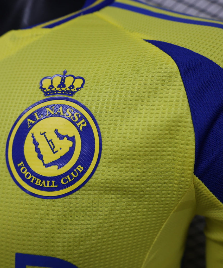 Al Nassr 2024-2025 Home Kit Long Sleeve