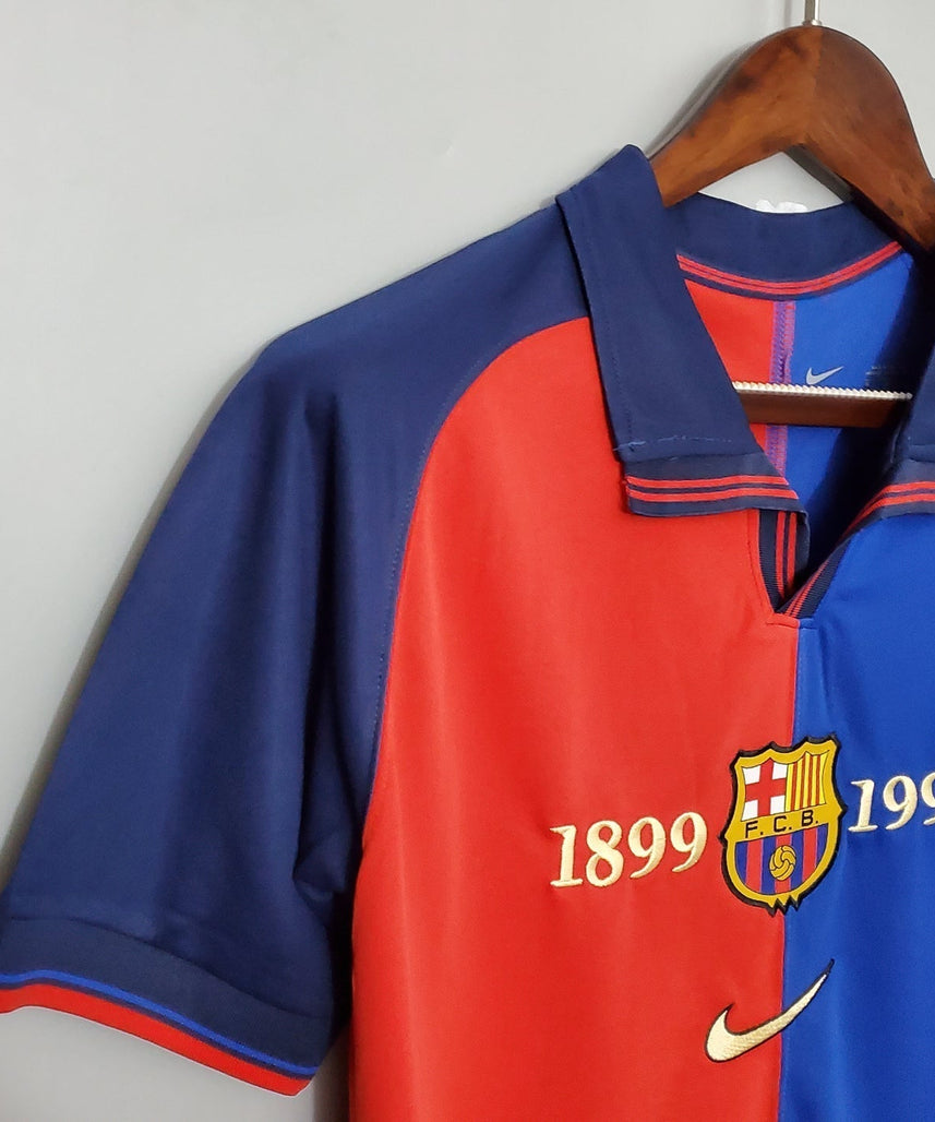 Barcelona Soccer Jersey | Barcelona 99-00 Home Retro | Malgane