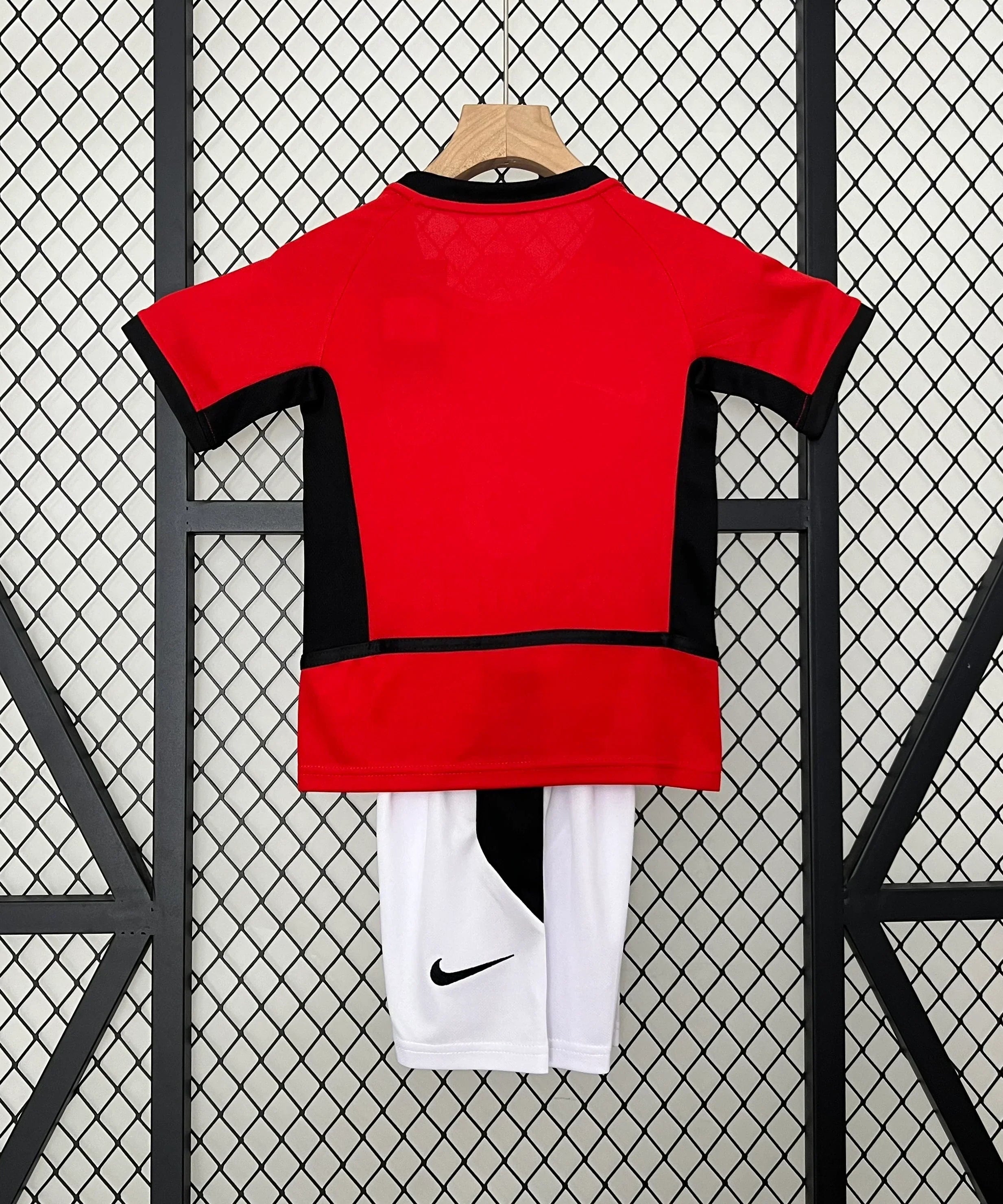 Manchester United Retro 02/04 Heimtrikot Kinder