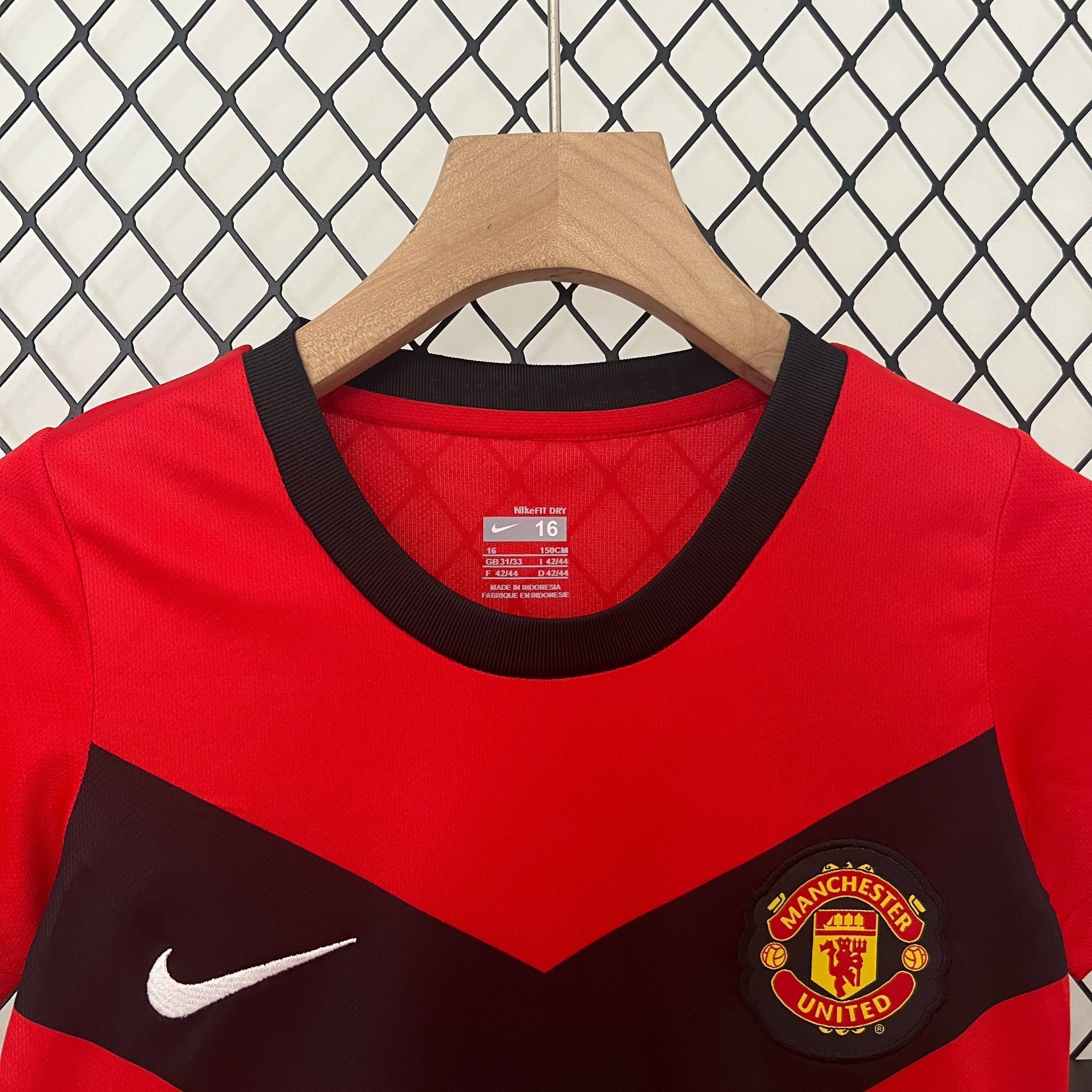 Manchester United Retro 09/10 Heimtrikot Kinder