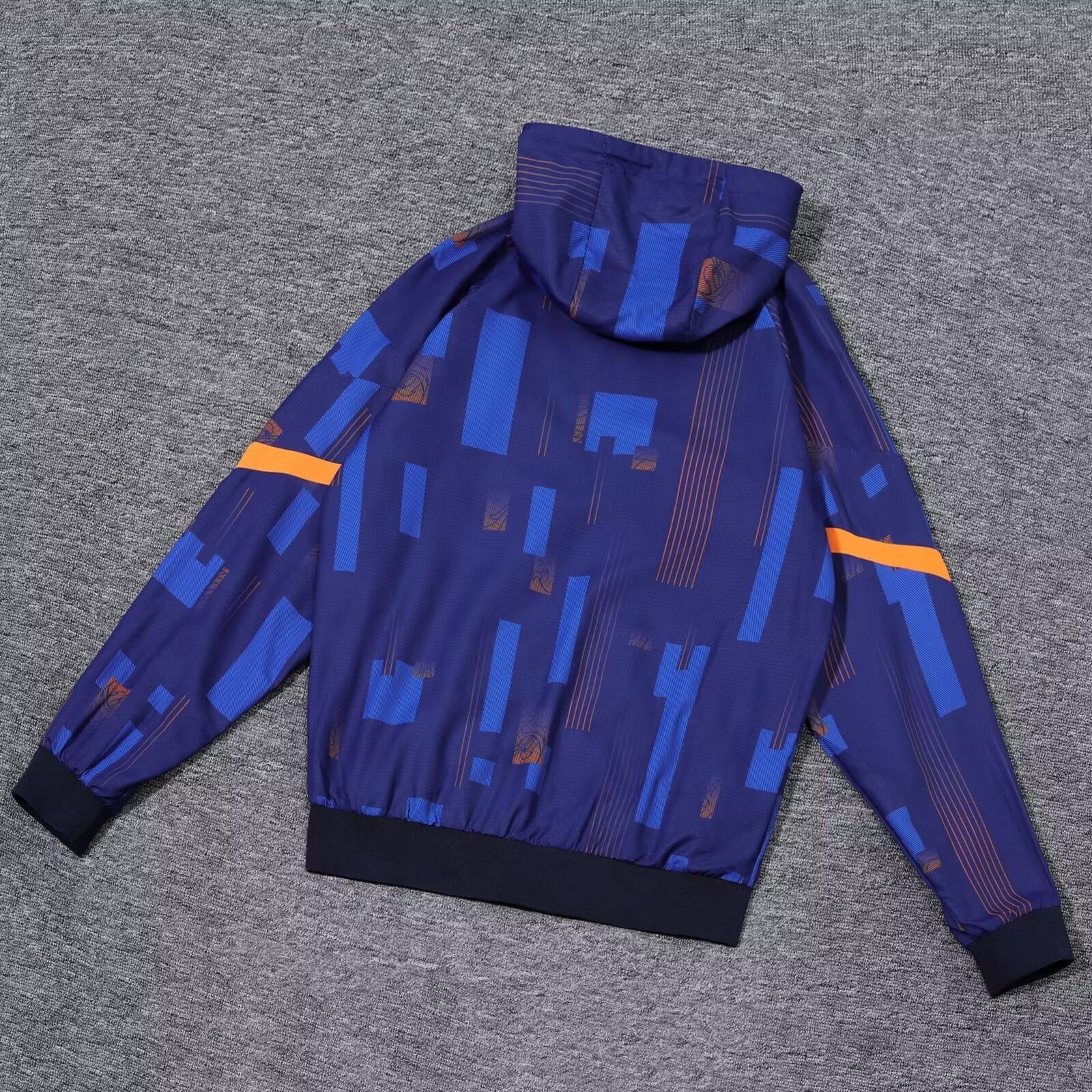 Niederlande blauer Windbreaker