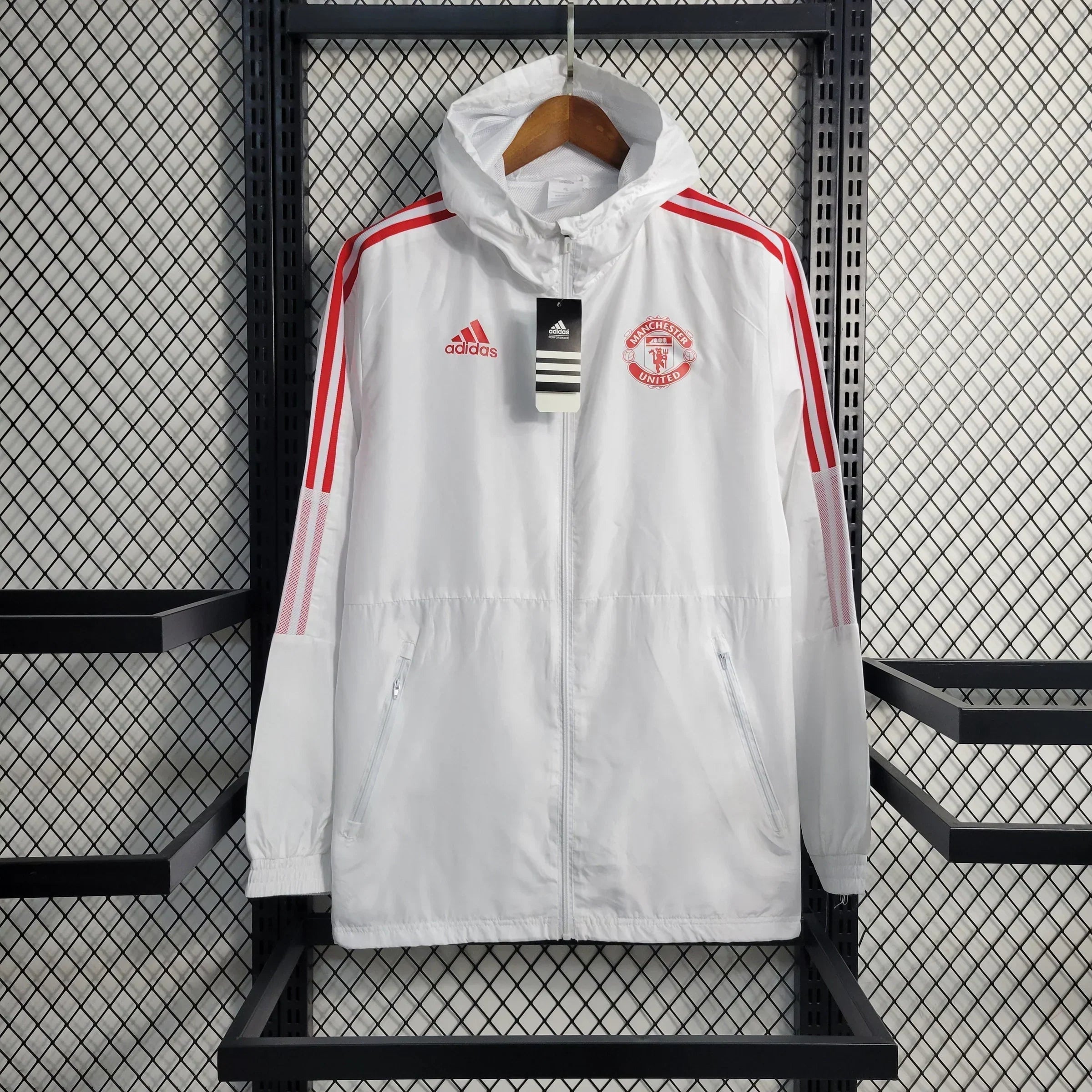 Manchester United Windjacke 23/24 - Weiß