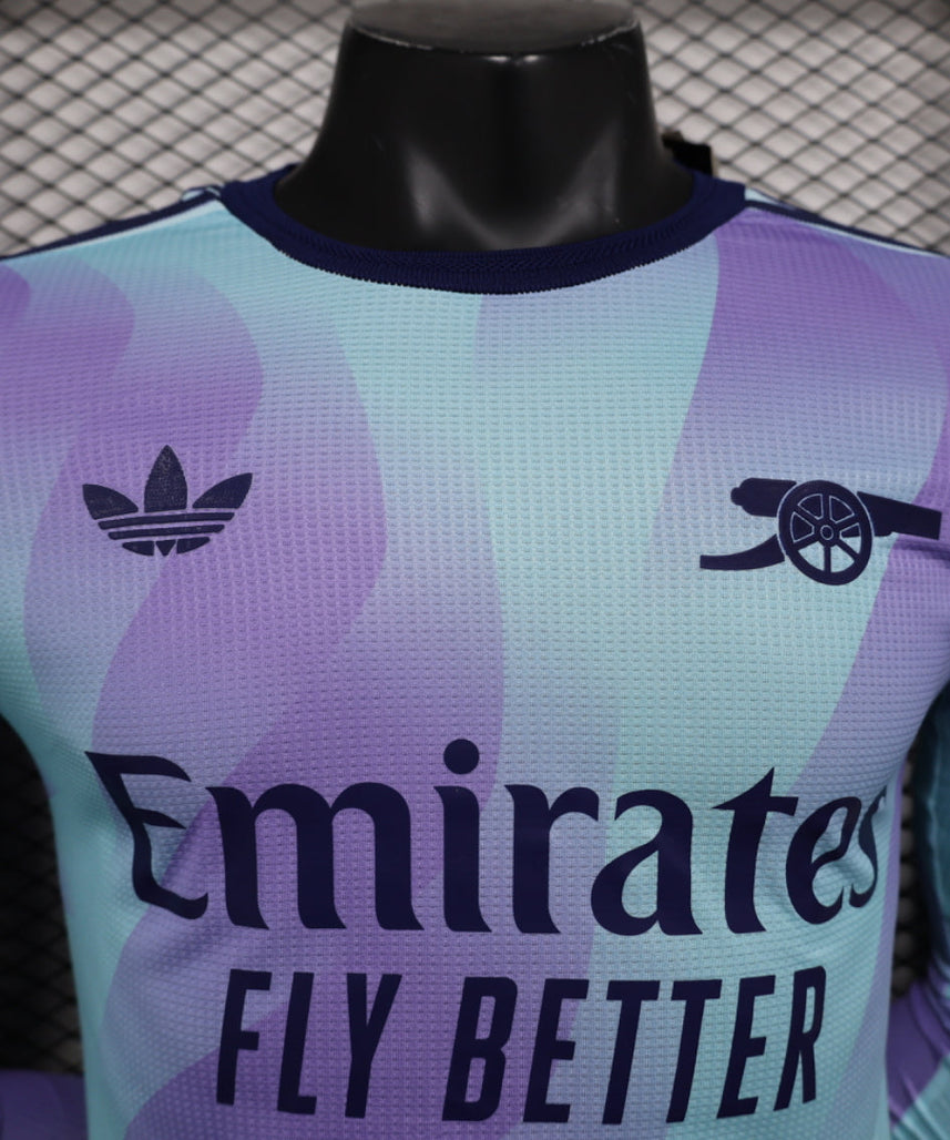 Arsenal 2024-2025 Third Kit Long Sleeve