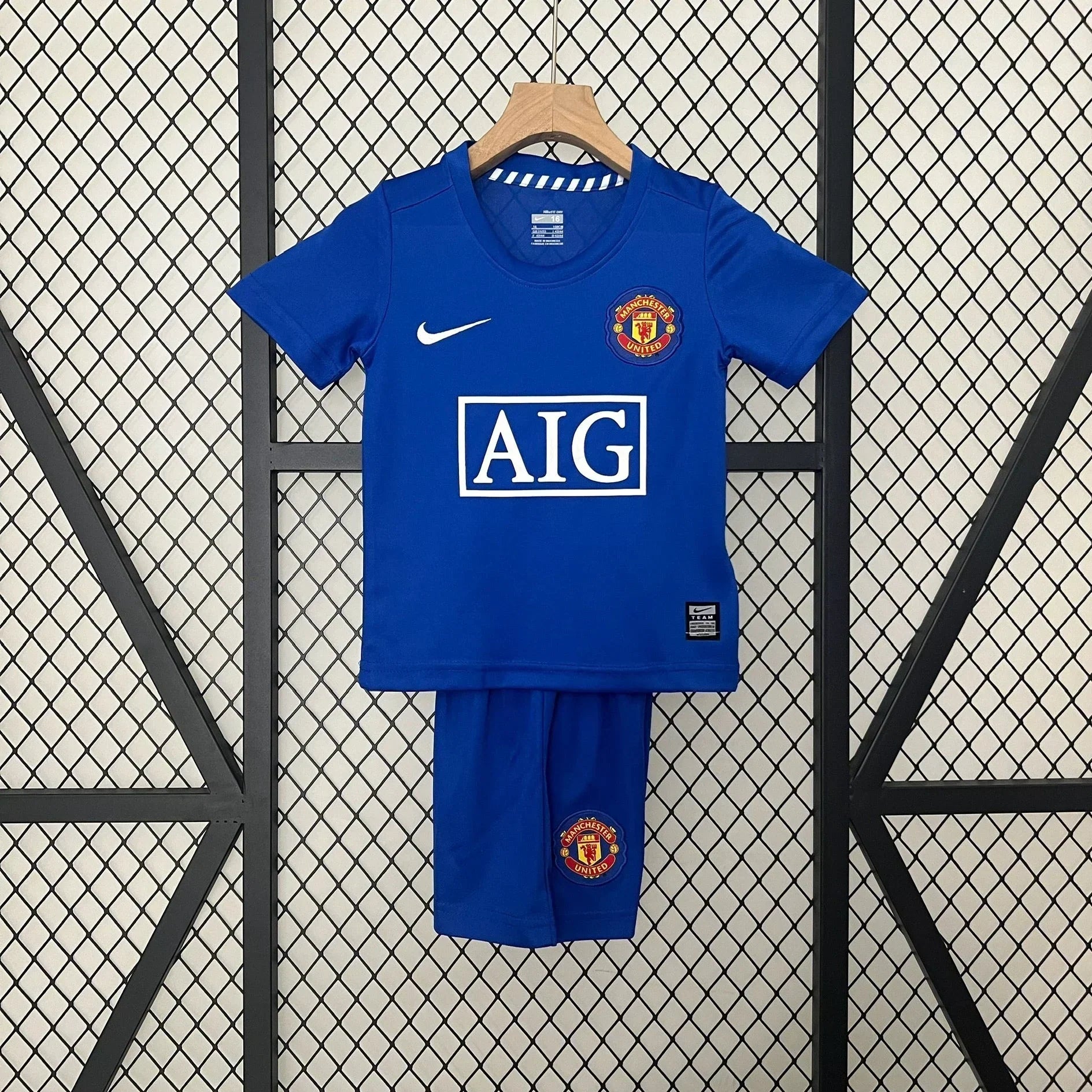 Manchester United Retro 08/09 Drittes Auswärtstrikot Kinder