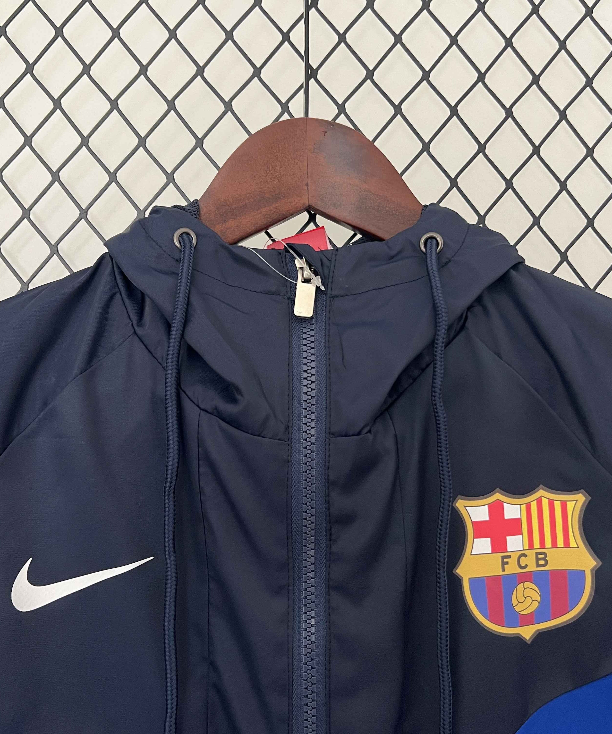 Fc Barcelona 24-25 Dark blue windbreaker