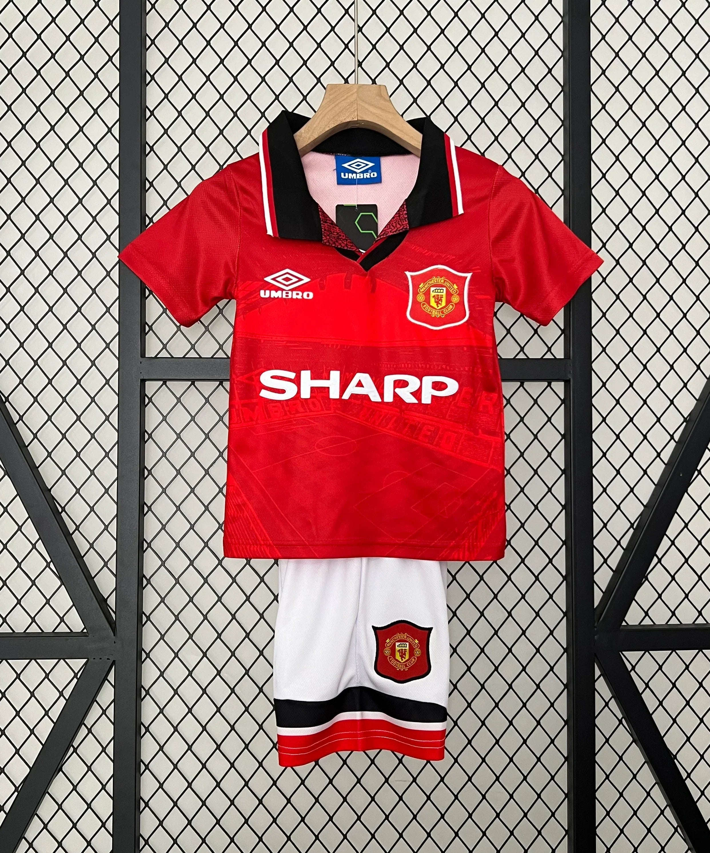 Manchester United Retro 94/96 Heimtrikot Kinder