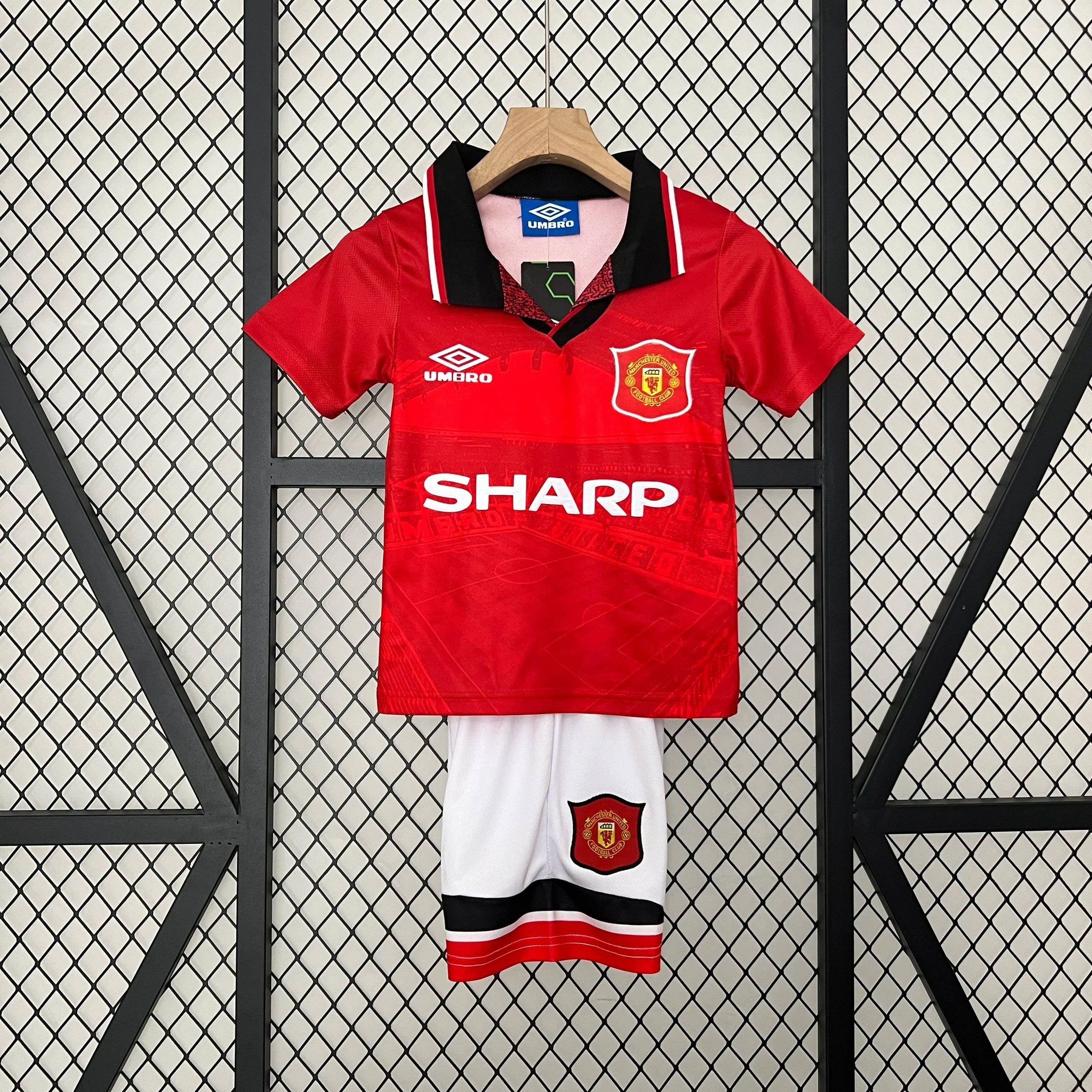 Manchester United Retro 94/96 Heimtrikot Kinder