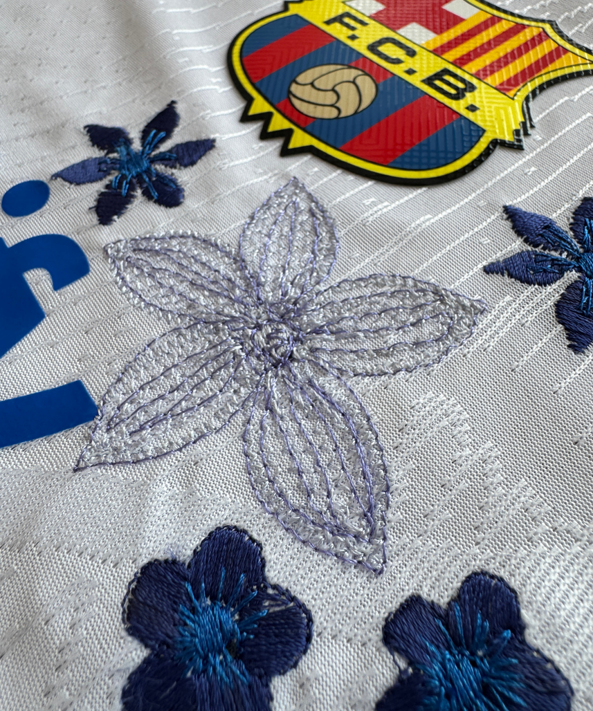 جيرسي برشلونة مطرز 2023/2024