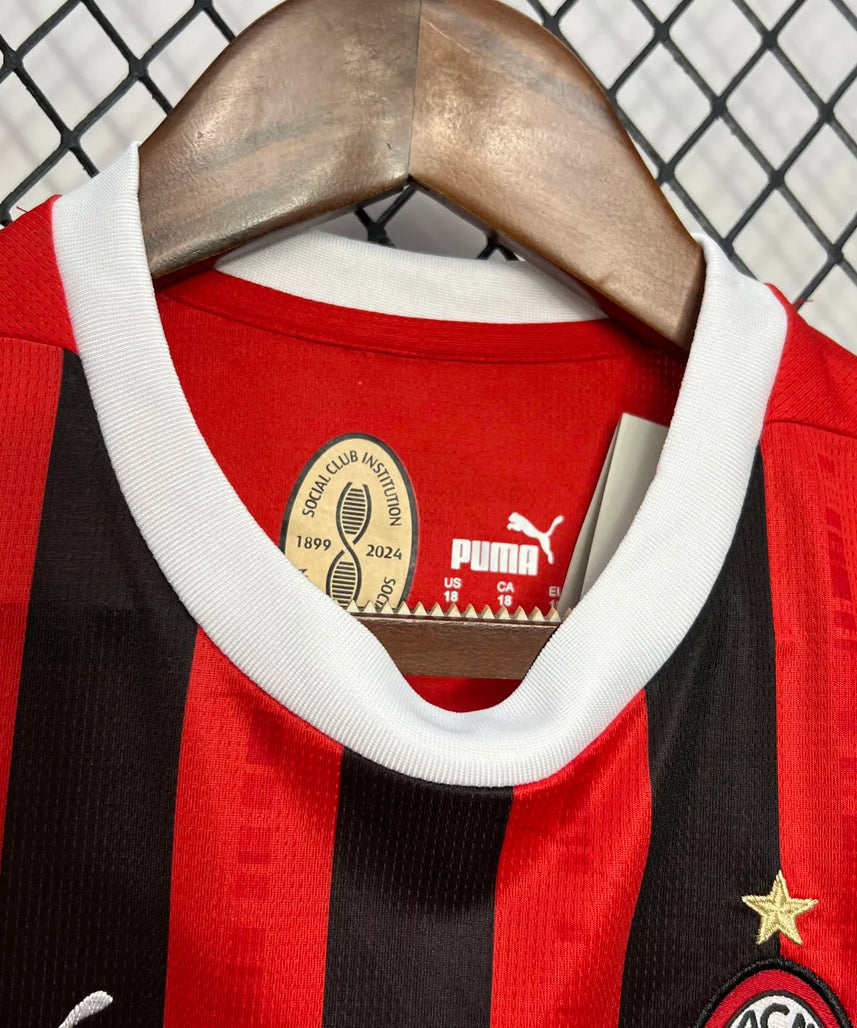 Maillot domicile AC Milan 24/25 Enfants