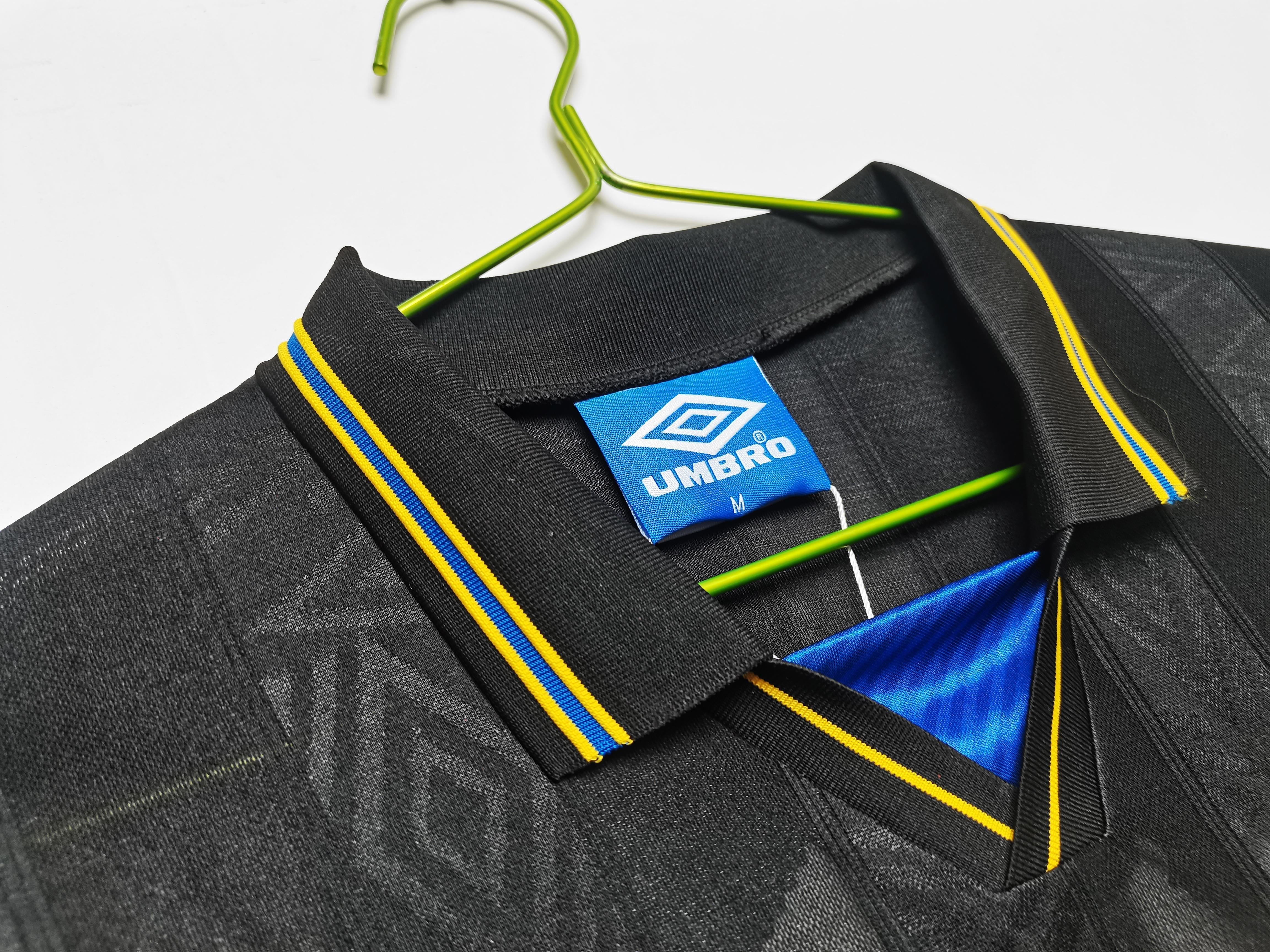 Manchester United 1993-1995 Langarm Auswärtstrikot