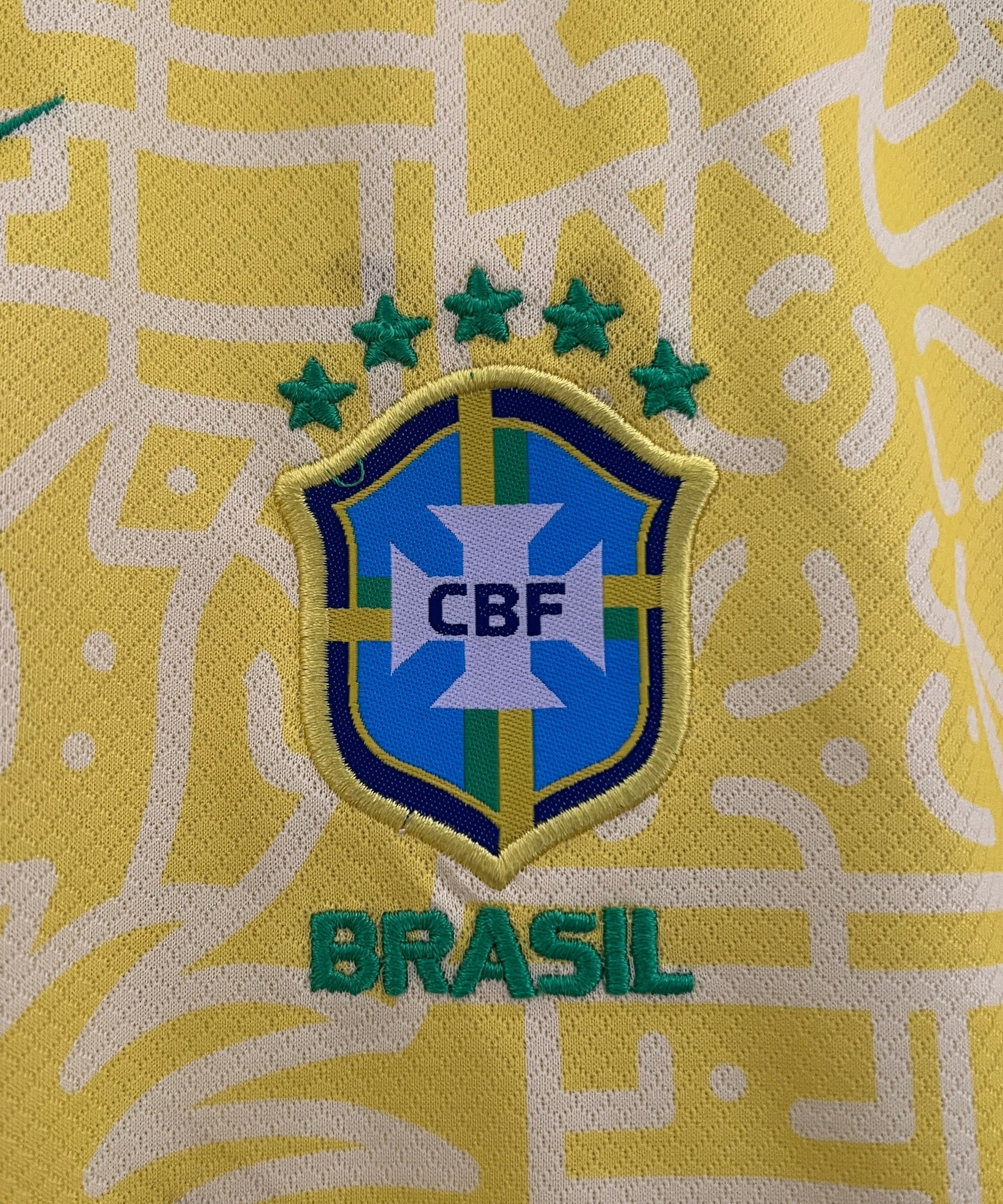 Brazil 2024 Home Jersey Kids