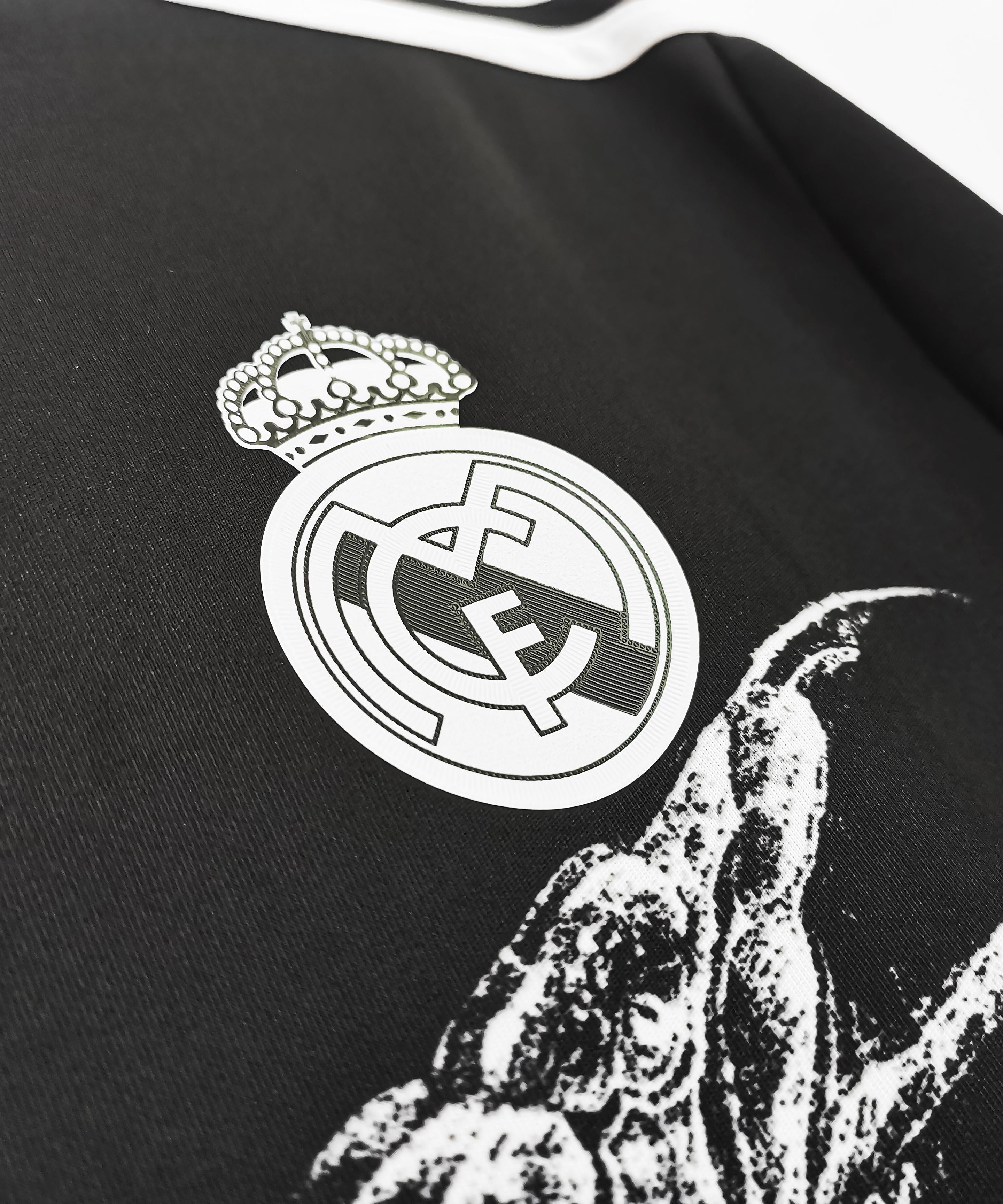 Real Madrid 2014-2015 Troisième Maillot Manches Longues Rétro