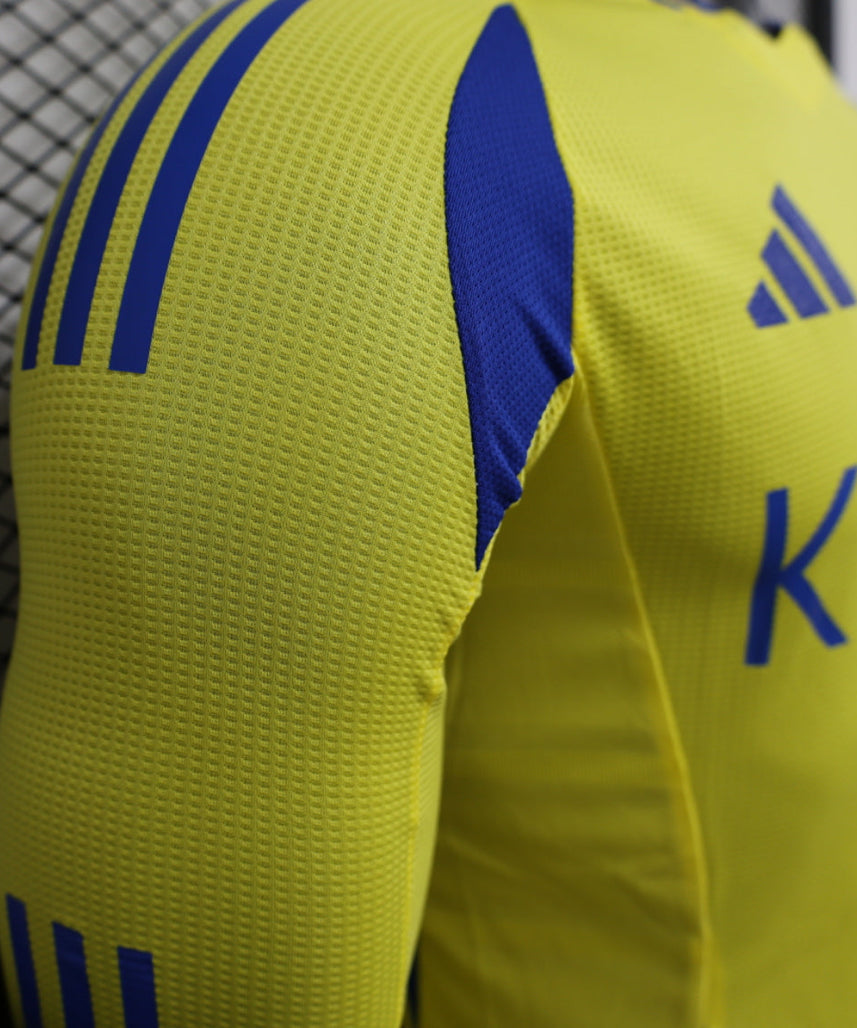 Uniforme de Local de Manga Larga Al Nassr 2024-2025