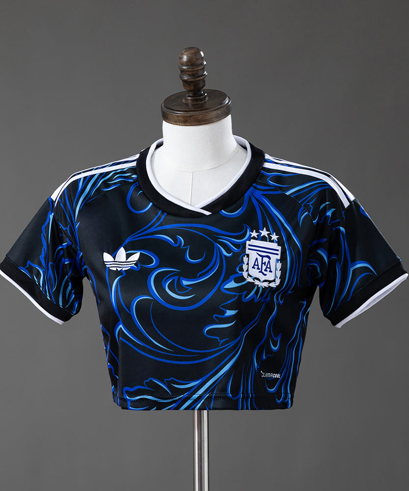 Argentina WC 26 Away Women's Crop Jersey