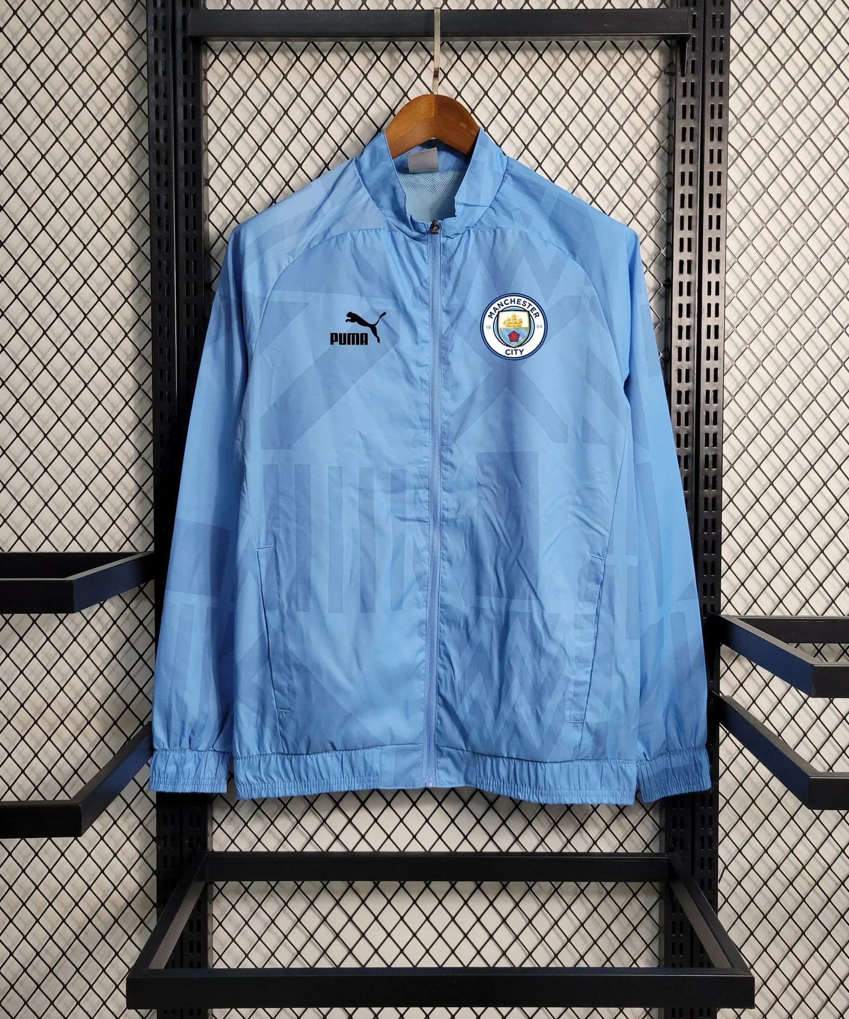 Manchester City Windjacke 23/24 - Blau